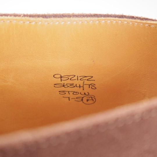 極上★トリッカーズ SIZE 7【定価￥143,000-★ダイナイトソール/STOW】ストウ/5634/カントリーブーツ/スエード/濃茶/Tricker's★p051