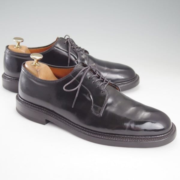 極上★オールデン 7.5C【定価￥211,200-★コードバン仕様/9901】バリーラスト/プレーントゥ/黒/ALDEN★n474