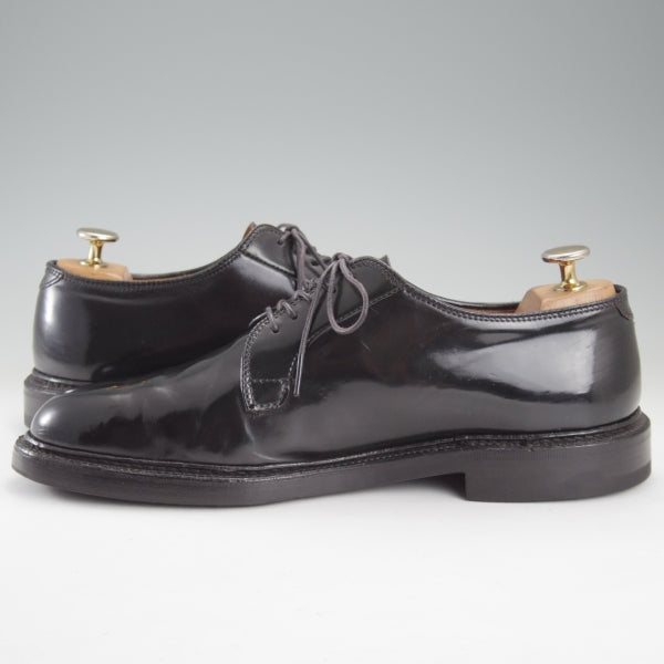 極上★オールデン 7.5C【定価￥211,200-★コードバン仕様/9901】バリーラスト/プレーントゥ/黒/ALDEN★n474
