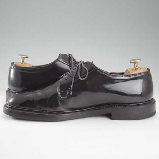 極上★オールデン 7.5C【定価￥211,200-★コードバン仕様/9901】バリーラスト/プレーントゥ/黒/ALDEN★n474