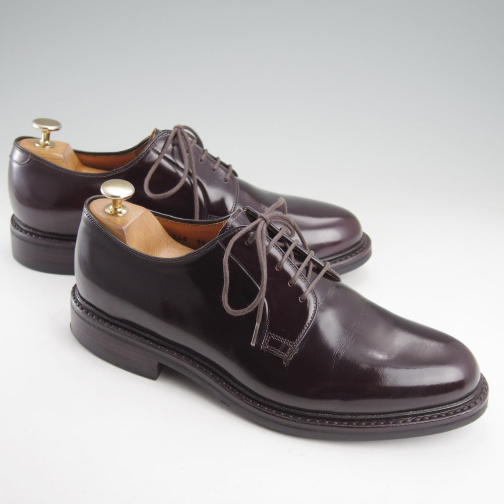 極美品★ジャランスリワヤ SIZE 7【定価￥41,800-★プレーントゥ/98348】1663ラスト/ポリッシュレザー/濃茶/JALAN SRIWIJAWA★n977