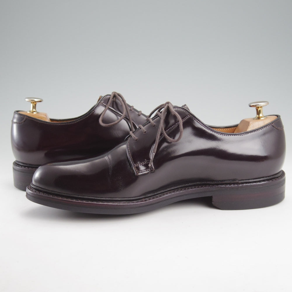極美品★ジャランスリワヤ SIZE 7【定価￥41,800-★プレーントゥ/98348】1663ラスト/ポリッシュレザー/濃茶/JALAN SRIWIJAWA★n977