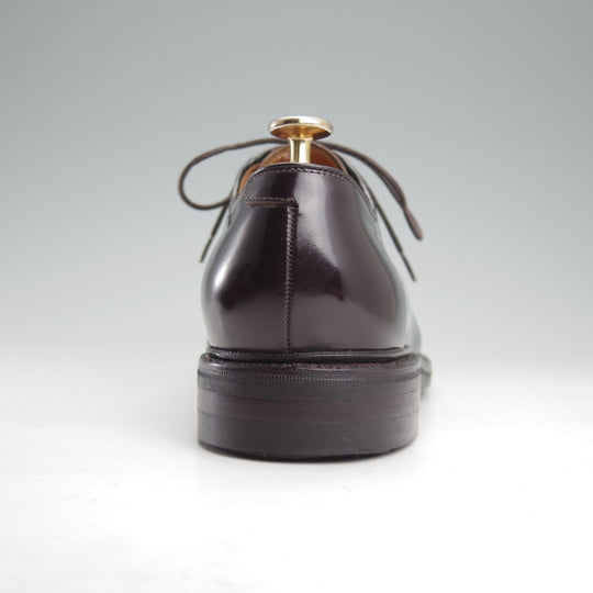 極美品★ジャランスリワヤ SIZE 7【定価￥41,800-★プレーントゥ/98348】1663ラスト/ポリッシュレザー/濃茶/JALAN SRIWIJAWA★n977