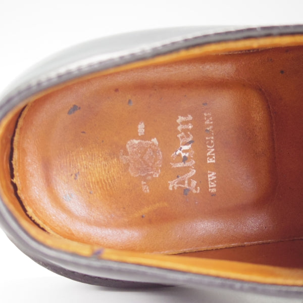 極上★オールデン 7.5C【定価￥211,200-★コードバン仕様/9901】バリーラスト/プレーントゥ/黒/ALDEN★n474