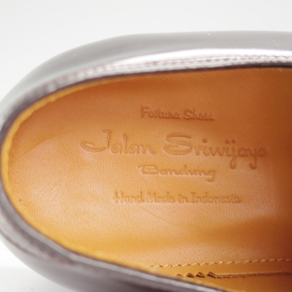 極美品★ジャランスリワヤ SIZE 7【定価￥41,800-★プレーントゥ/98348】1663ラスト/ポリッシュレザー/濃茶/JALAN SRIWIJAWA★n977