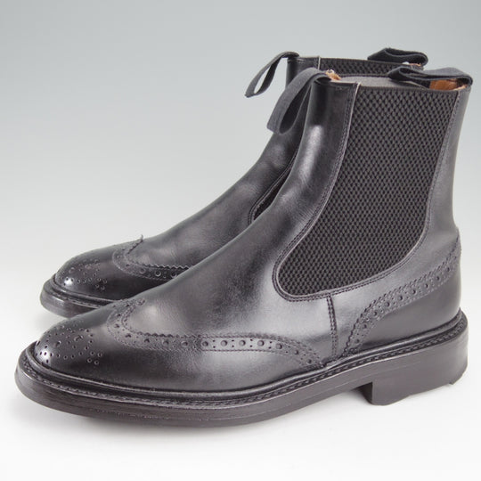 極上★トリッカーズ SIZE 6.5【定価￥143,000-★HENRY/リッジウェイソール/サイドゴアブーツ】M2754/カーフ/黒/メンズ/Tricker's★o500