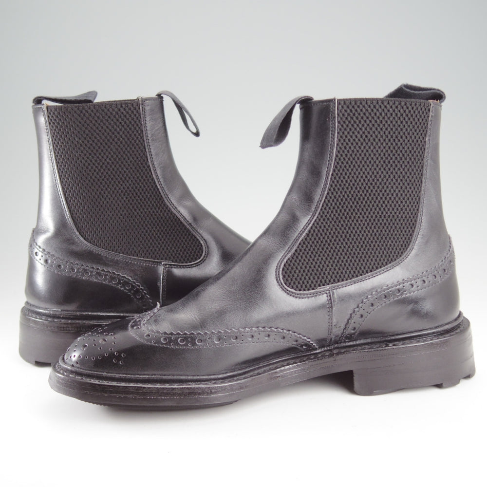 極上★トリッカーズ SIZE 6.5【定価￥143,000-★HENRY/リッジウェイソール/サイドゴアブーツ】M2754/カーフ/黒/メンズ/Tricker's★o500