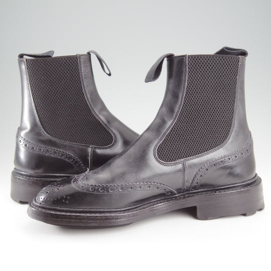 極上★トリッカーズ SIZE 6.5【定価￥143,000-★HENRY/リッジウェイソール/サイドゴアブーツ】M2754/カーフ/黒/メンズ/Tricker's★o500