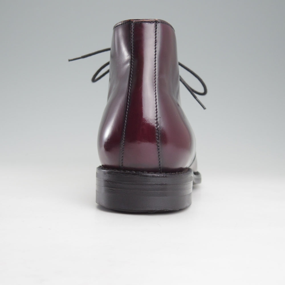 美品★(スペイン製)Berwick/バーウィック SIZE 7.5【ダイナイトソール仕様★チャッカブーツ/320】HO207ラスト/赤茶/メンズ★n982
