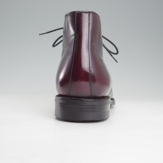 美品★(スペイン製)Berwick/バーウィック SIZE 7.5【ダイナイトソール仕様★チャッカブーツ/320】HO207ラスト/赤茶/メンズ★n982