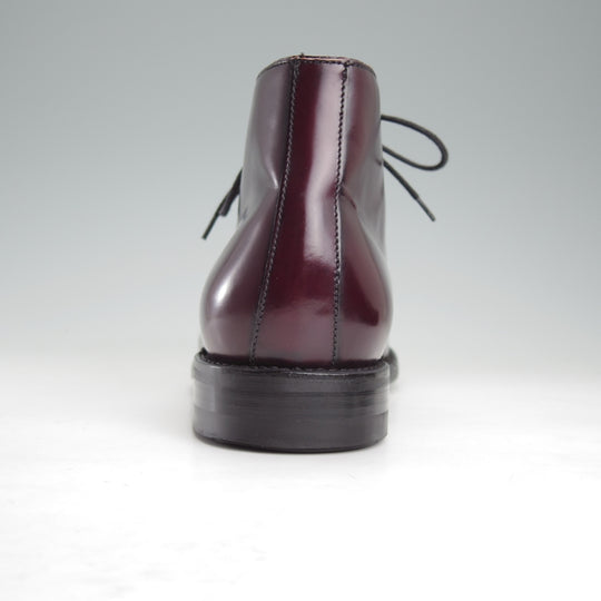 美品★(スペイン製)Berwick/バーウィック SIZE 7.5【ダイナイトソール仕様★チャッカブーツ/320】HO207ラスト/赤茶/メンズ★n982
