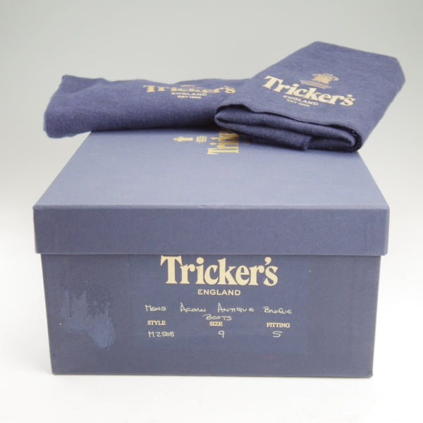 未使用★トリッカーズ SIZE 9【定価￥132,000-★MALTON/モールトン】M2508/カントリーブーツ/エイコンアンティーク/Tricker's★m408