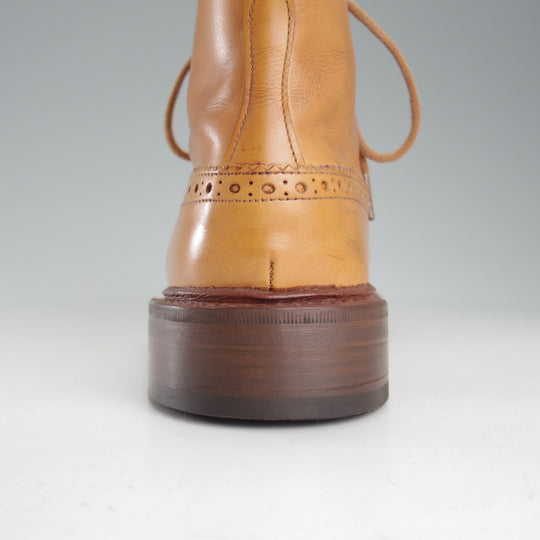 極上★トリッカーズ SIZE 7【定価￥143,000-★STOW/エイコンアンティーク】5634/ストウ/カントリーブーツ/カーフ/薄茶/Tricker's★p057