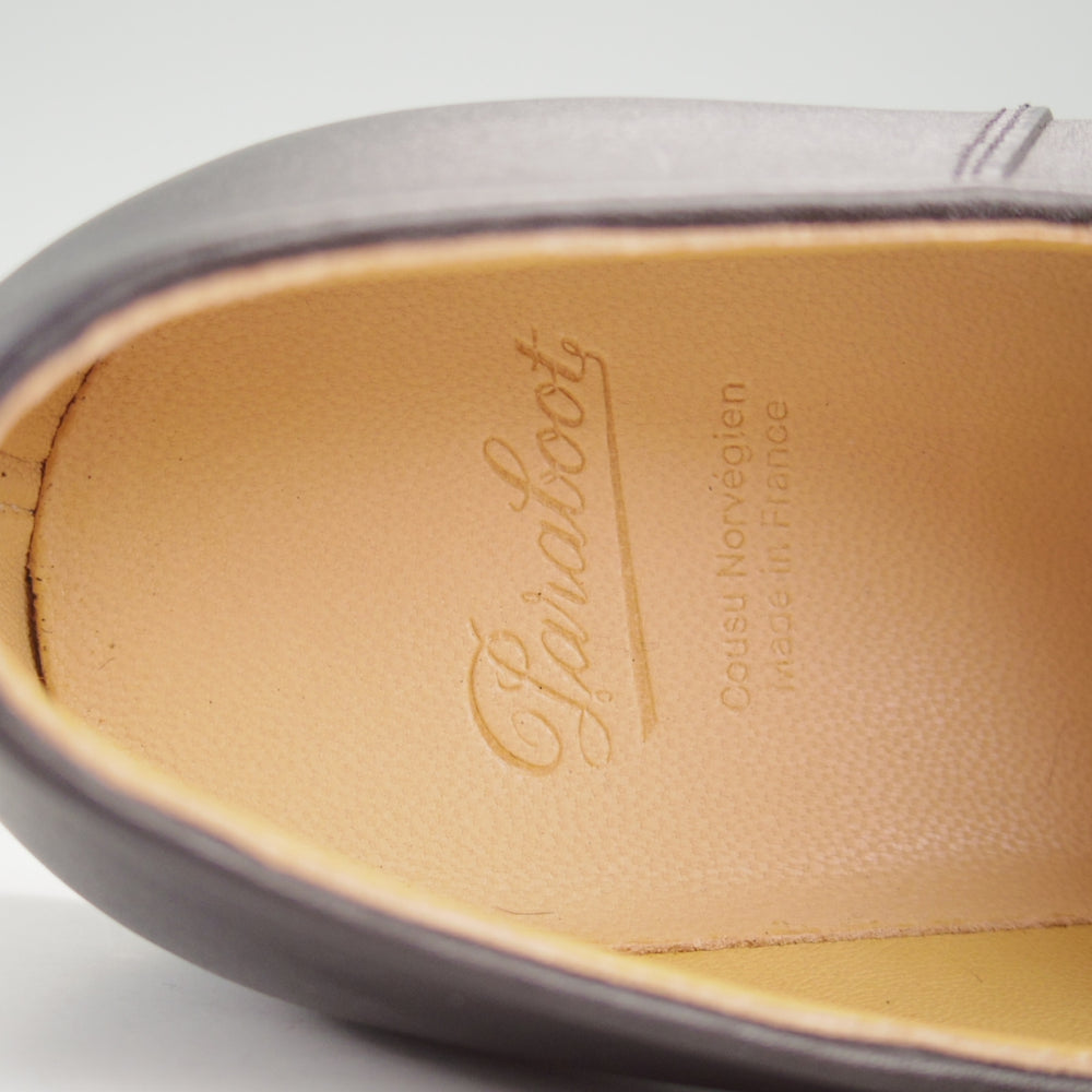 未使用★パラブーツ SIZE 43【定価￥96,800-★ポニー/ミカエル/MICHAEL】チロリアンシューズ/リスレザー/黒/メンズ/Paraboot★n983