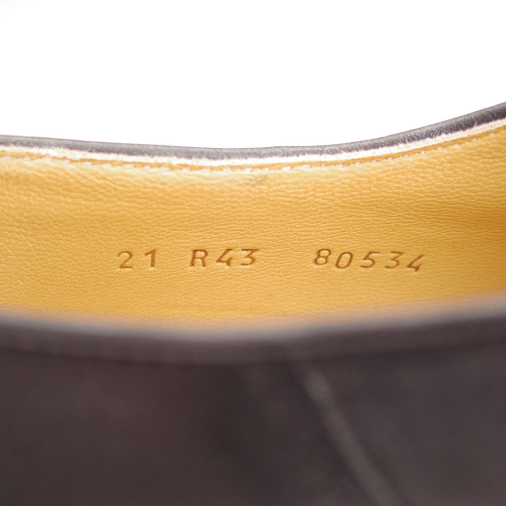未使用★パラブーツ SIZE 43【定価￥96,800-★ポニー/ミカエル/MICHAEL】チロリアンシューズ/リスレザー/黒/メンズ/Paraboot★n983