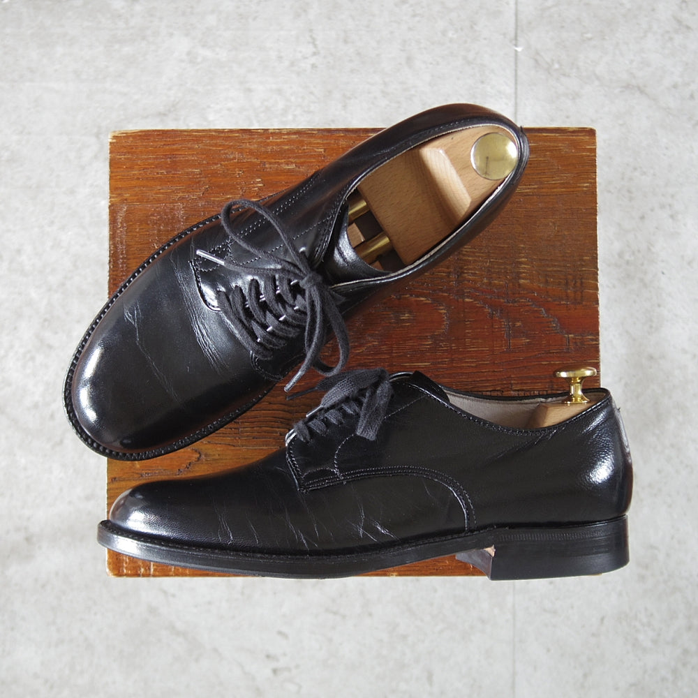 美品★オールデン 6D【定価￥183,700-★キッド(仔山羊革)/53719/ミリタリーラスト】プレーントゥ/黒/メンズ/ALDEN★p060