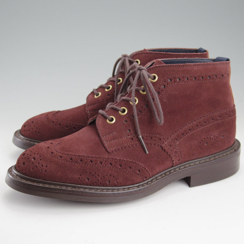 極上★トリッカーズ SIZE 7【貴重★(英)ポールスミス別注/チャッカ丈のカントリーブーツ】ダイナイトソール/赤茶/Tricker's★n985