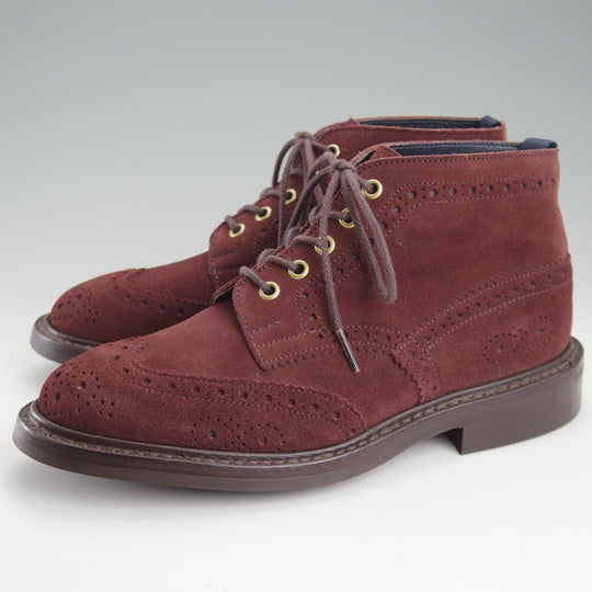 極上★トリッカーズ SIZE 7【貴重★(英)ポールスミス別注/チャッカ丈のカントリーブーツ】ダイナイトソール/赤茶/Tricker's★n985