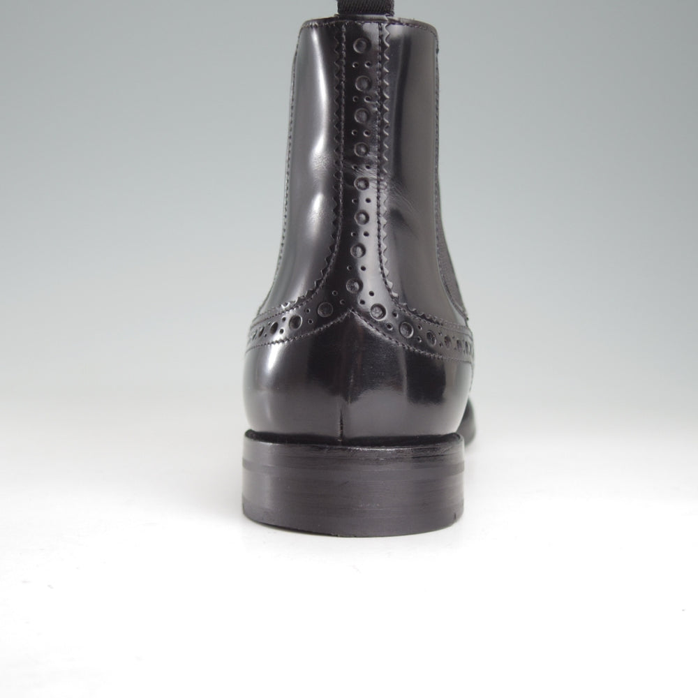 極美品★チャーチ(レディース) SIZE 36.5【定価￥198,000-★KETSBY WG/サイドゴアブーツ】ポリッシュドバインダーカーフ/黒/Church's★p058