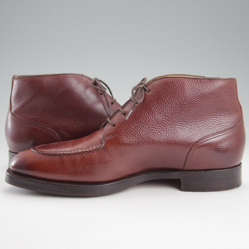 美品★エドワードグリーン 6D【現行定価30万円以上★ドーバーのブーツタイプ/HALIFAX】606ラスト/Uチップ/赤茶/EDWARD GREEN★n986