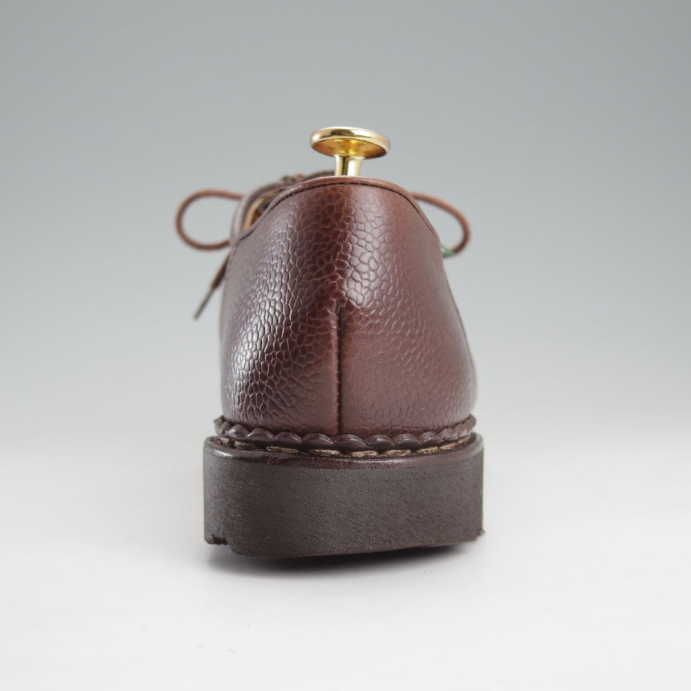 極上★パラブーツ SIZE 41【定価￥94,600-★ミカエル/MICHAEL】チロリアンシューズ/グレインレザー/EBENE/濃茶/Paraboot★n987