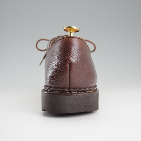 極上★パラブーツ SIZE 41【定価￥94,600-★ミカエル/MICHAEL】チロリアンシューズ/グレインレザー/EBENE/濃茶/Paraboot★n987