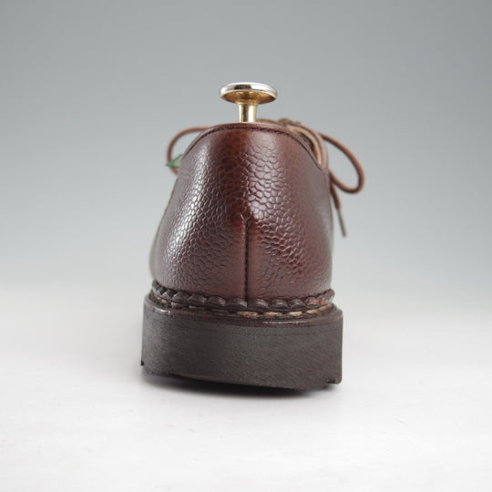 極上★パラブーツ SIZE 41【定価￥94,600-★ミカエル/MICHAEL】チロリアンシューズ/グレインレザー/EBENE/濃茶/Paraboot★n987