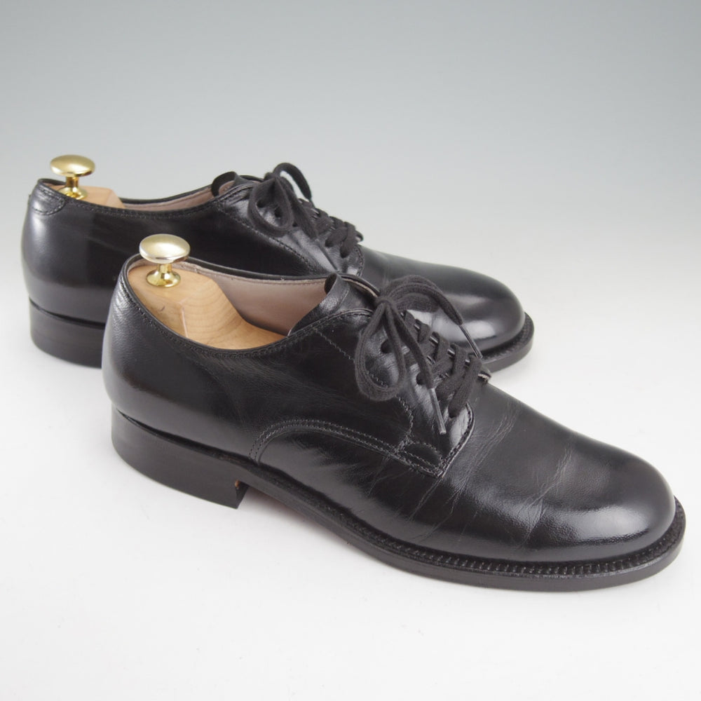 美品★オールデン 6D【定価￥183,700-★キッド(仔山羊革)/53719/ミリタリーラスト】プレーントゥ/黒/メンズ/ALDEN★p060