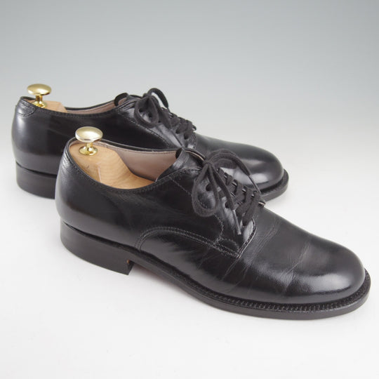 美品★オールデン 6D【定価￥183,700-★キッド(仔山羊革)/53719/ミリタリーラスト】プレーントゥ/黒/メンズ/ALDEN★p060