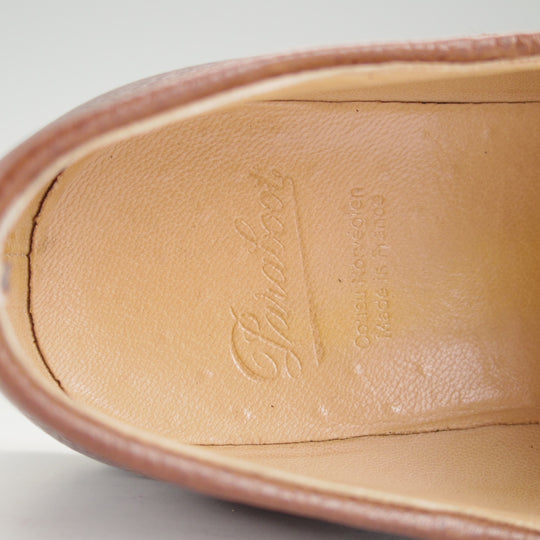 極上★パラブーツ SIZE 41【定価￥94,600-★ミカエル/MICHAEL】チロリアンシューズ/グレインレザー/EBENE/濃茶/Paraboot★n987