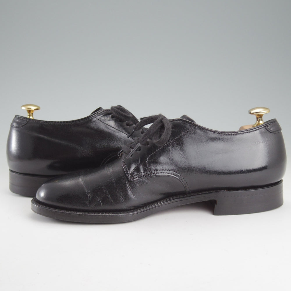 美品★オールデン 6D【定価￥183,700-★キッド(仔山羊革)/53719/ミリタリーラスト】プレーントゥ/黒/メンズ/ALDEN★p060