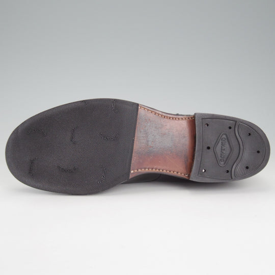 美品★オールデン 6D【定価￥183,700-★キッド(仔山羊革)/53719/ミリタリーラスト】プレーントゥ/黒/メンズ/ALDEN★p060