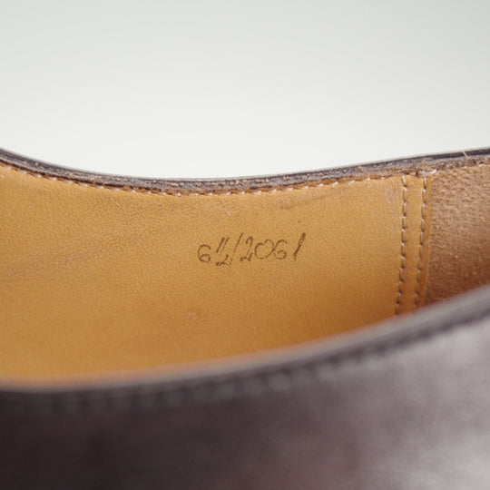 極上★(仏)ベルルッティ SIZE 6.5【濃茶系パティーヌ★モンクストラップ】カーフ/メンズ/Berluti★n484