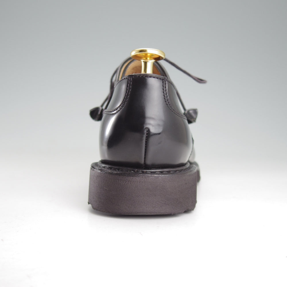 ★パラブーツ(レディース) SIZE 3.5【定価￥96,800-★CHAMBORD/シャンボード】Uチップ/ポリッシュレザー/GLOSS NOIR/黒/Paraboot★p061