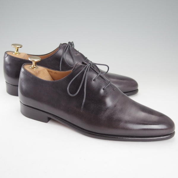 極上★(仏)ベルルッティ SIZE 6.5【現行定価￥353,100-★アレッサンドロ/ALESSANDRO】ホールカット/黒系パティーヌ/メンズ/Berluti★n485