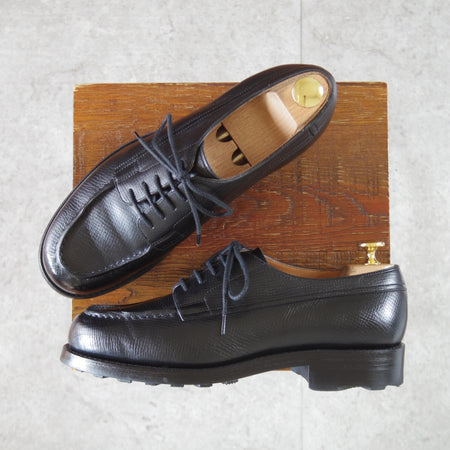 美品★(浅草)RENDO/レンド SIZE 6.5【オーダー価格￥126,500-★ユタカーフ仕様/GB001】Uチップ/黒/メンズ★o524