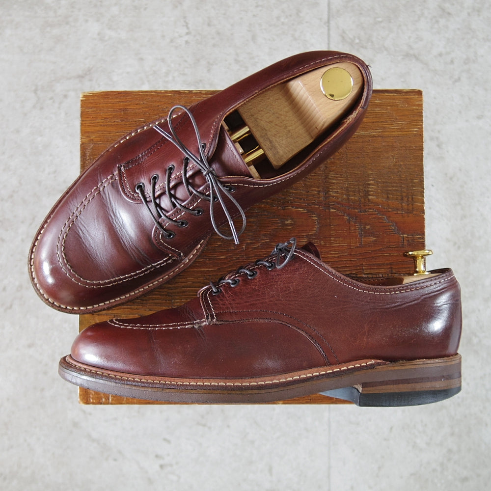 ★オールデン 7.5D【現行定価17万円以上★インディーOX/4002/クロムエクセルレザー】Uチップ/トゥルーバランスラスト/茶/ALDEN★o525