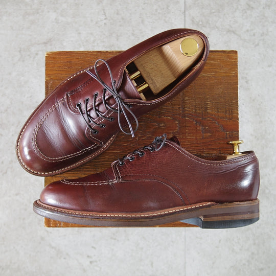 ★オールデン 7.5D【現行定価17万円以上★インディーOX/4002/クロムエクセルレザー】Uチップ/トゥルーバランスラスト/茶/ALDEN★o525