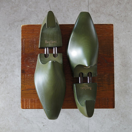 極上★(仏)ベルルッティ SIZE 8【仏製★純正シューツリー】木製シューキーパー/メンズ/Berluti★o531