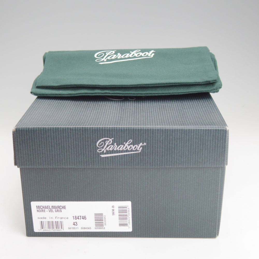 未使用★パラブーツ SIZE 43【定価￥94,600-★ミカエル/MICHAEL】チロリアンシューズ/スエード/GRIS/灰/メンズ/Paraboot★n990