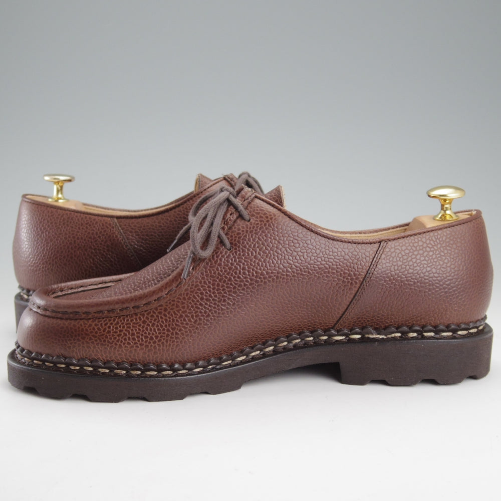 未使用★パラブーツ SIZE 43【定価￥94,600-★ミカエル/MICHAEL】チロリアンシューズ/グレインレザー/EBENE/濃茶/Paraboot★n991