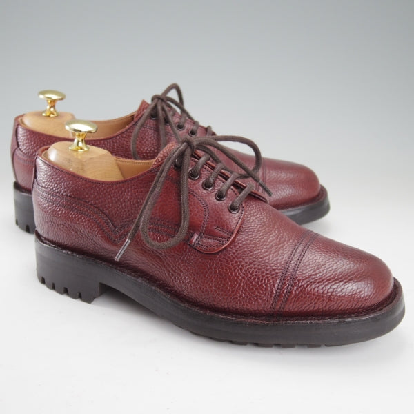 美品★(英)チーニー 5F【定価￥97,900-★ケンゴン/CAIRNGORM 2C/ヴェルトショーン製法】ストレートチップ/赤茶/メンズ/CHEANEY★n487