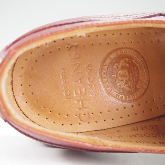 美品★(英)チーニー 5F【定価￥97,900-★ケンゴン/CAIRNGORM 2C/ヴェルトショーン製法】ストレートチップ/赤茶/メンズ/CHEANEY★n487