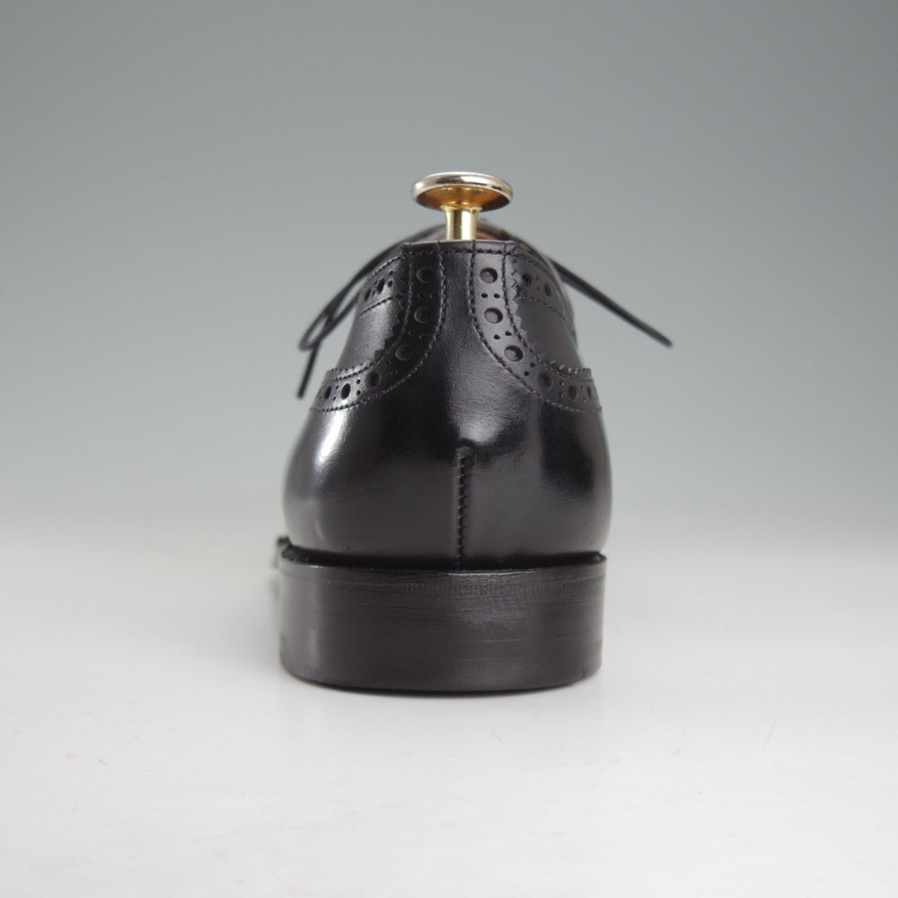極美品★(英)チーニー 7E【定価￥92,400-★FRANCIS/フランシス/6184ラスト】セミブローグ/カーフ/黒/メンズ/CHEANEY★p065