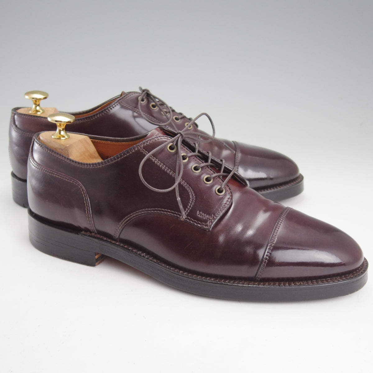 オールデン 2160 コードバン｜11D｜アバディーンラスト｜美品 オールデン 外羽根ストレートチップ 「2160」 コードバン アバディーン