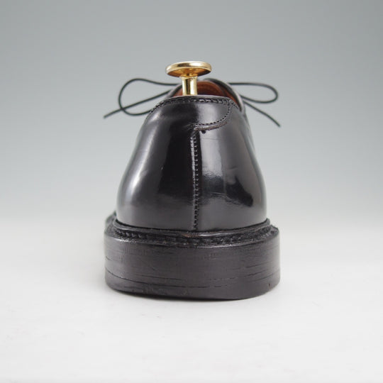 極上★オールデン 8D【定価￥220,000-★コードバン仕様/9901】バリーラスト/プレーントゥ/黒/メンズ/ALDEN★n994