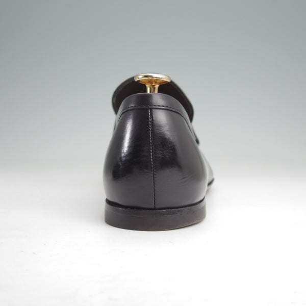 美品★(伊)TOD'S/トッズ SIZE 6【同系モデル定価￥113,300-★コインローファー/黒】カーフ/メンズ★m985