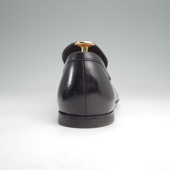 美品★(伊)TOD'S/トッズ SIZE 6【同系モデル定価￥113,300-★コインローファー/黒】カーフ/メンズ★m985