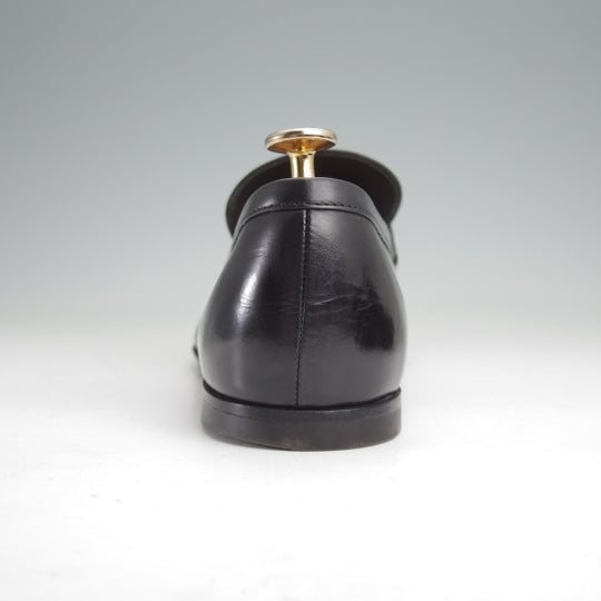 美品★(伊)TOD'S/トッズ SIZE 6【同系モデル定価￥113,300-★コインローファー/黒】カーフ/メンズ★m985