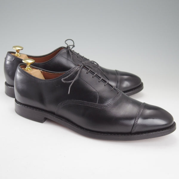 美品★(米)アレンエドモンズ 9.5D【定価￥132,000-★パークアベニュー/Park Avenue】ストレートチップ/カーフ/黒/ALLEN EDMONDS★n491